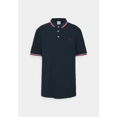 Image of Jack &amp; Jones Jjepaulos Polo shirt, Men&#039;s, Size: XL, Navy