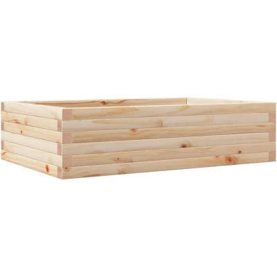 Image of vidaXL Garden Planter 90x60x23 cm Solid Wood Pine