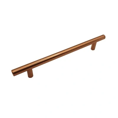 Image of FittingsCo VEROLI T Bar Handle Copper Finish 160mm Hole Centres
