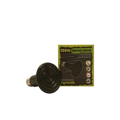 Image of Komodo Ceramic Heat Emitter, 150 Watt, Black