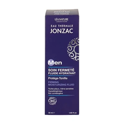 Image of Eau Thermale Jonzac Organic Cosmetic Men Firming Moisturizing Fluid, 50 ml