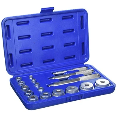Image of Blue Spot Tools 07901 Bearing Race and Seal Driver Kit, Silver, Set of 17 Piece