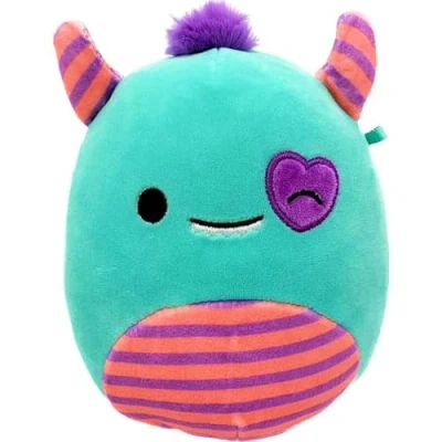 Image of Squishmallows 5&quot; Valentines Leon The Monster, Blue