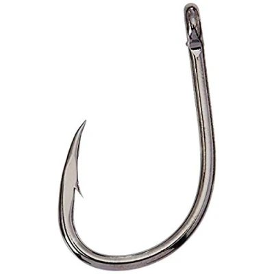 Image of Gamakatsu 25 Pack Live Bait Hook (Black, 4/0)