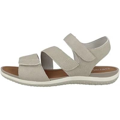 Image of Geox Women&#039;s D Vega Sandal, Sand, 5 UK