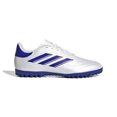 Image of adidas Performance COPA PURE 2 CLUB TF Astro turf trainers, Men&#039;s, Size: 6.5, Footwear white/lucid blue/solar red High quality imitation leather