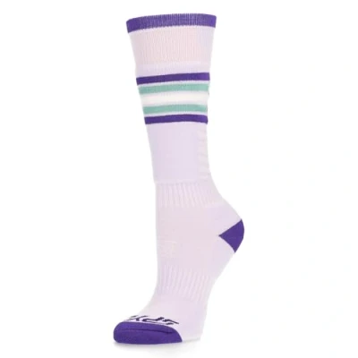 Image of Spyder YOUTH SWEEP SKI SOCKS, Boy&#039;s, Violet Dust, L