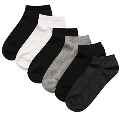 Image of SX126 C2 24 Pairs Ribbed Trainer Socks