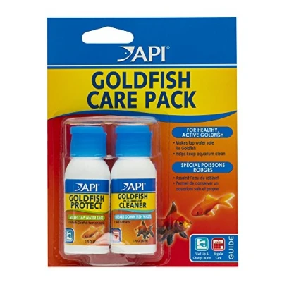 Image of API GOLDFISH CARE 2 PACK Aquarium Water Conditioner 30 ml Bottle