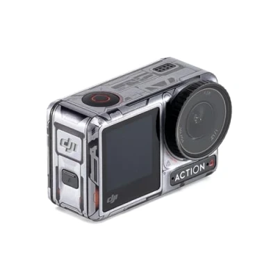 Image of DJI Osmo Action 4 Protective Camera Decal (Celestial Gray), Compatibility: 3,