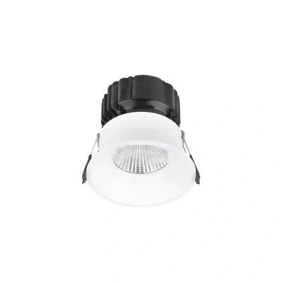 Image of Curvee 15W Adjustable Baffle DALI Dimmable IP44 LED Downlight 3000K Aurora