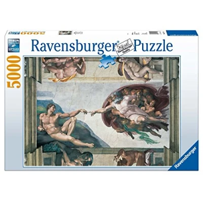 Image of Ravensburger Michelangelo Creation of Adam Puzzle (5000 Pieces)