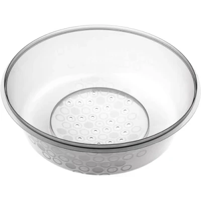 Image of Home Stuff Microwave Food Plate Dish Cover Kitchen Cooking 26 CM BPA Free &amp; Dishwasher Safe for with Air Vents Grey