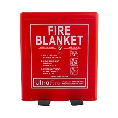 Image of UltraFire Hard Case Fire Blanket 1.0 x 1.0m