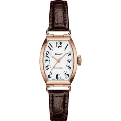 Image of Tissot Heritage Porto WoMens Brown Watch T1281613601200 Leather (archived) One Size