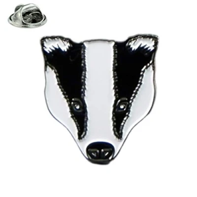 Image of Badger Countryside Animal Metal Enamel Lapel Pin Badge XJKB14 42