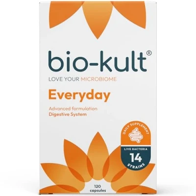 Image of Bio Kult Everyday Multi Strain Formulation Probiotics for Digestive System, 60 Capsules (Pack of 1)