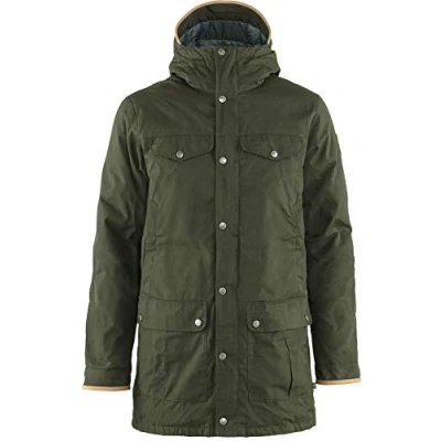 Image of FJALLRAVEN F87012 662 Greenland No. 1 Down Parka M Deep Forest L