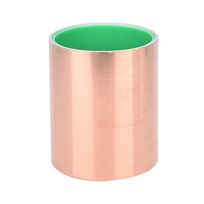 Image of 3M Guitar Copper Foil Tape Double Conductive Adhesive 0.6/1.2/2.5/5/10/15.2cm Width for EMI Shielding (Size : 10cm/3.93&#039;&#039;)