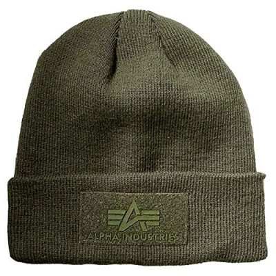 Image of Alpha Industries VLC Beanie, Size: One Size, Dark green
