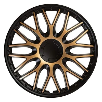 Image of Set of J Tec Orden Wheel Trims 13 Inch Black/Gold