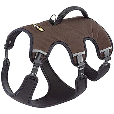 Image of dog Harness ERGOTREKKING SMALL, Adjustable, Six Fastening Points with Micro Regulation, Soft padding, Reflective, for small