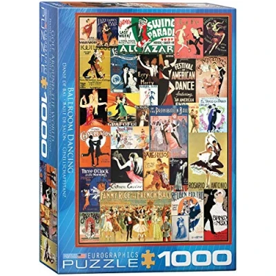 Image of Eurographics 6000 0936 Ballroom Dancing Puzzle, Various, 48 x 68 cm