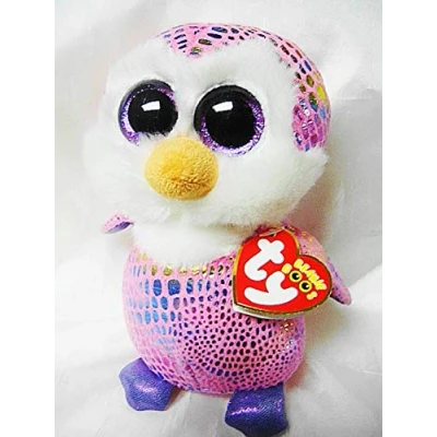 Image of TY Beanie Boo 6&quot; Patty the Penguin Justice Exclusive