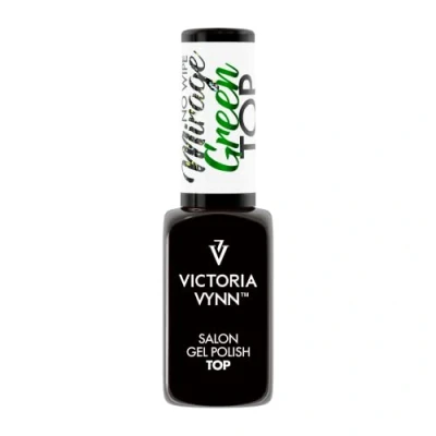 Image of Victoria Vynn Gel Polish Top Green Mirage No Wipe UV Led 8ml