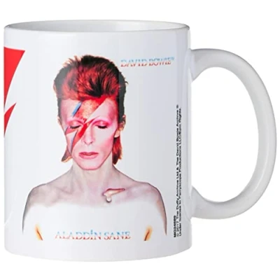 Image of Pyramid International AFMG24689 David Bowie (Aladdin Sane) Official Boxed Ceramic Coffee/Tea Mug, Paper, Multi Colour, 40 x 59 1.3 cm