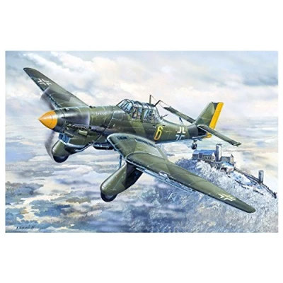 Image of Trumpeter TRU02420 Junkers Ju 87a Model Kit, Various, Mittel