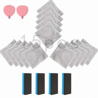 Image of Multipurpose Wire Dishwashing Rags for Wet and Dry,Reusable Kitchen Cleaning Towels Dish Cloths,Multifunctional Cloths Kitchen,Non Scratch Scrubbing Dishcloth (15pcs)