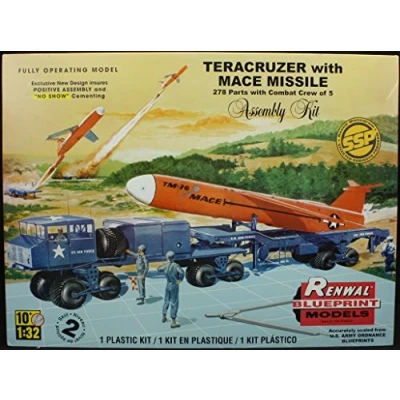 Image of Revell Monogram 1:32 Scale Teracruzer with Missile Diecast Model Kit
