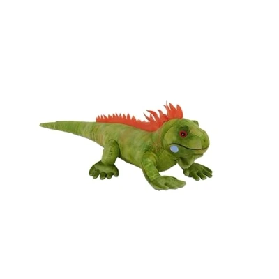 Image of Wild Republic Cuddlekins Eco Iguana, Stuffed Animal, 12 Inches, Plush Toy, Fill is Spun Recycled Water Bottles, Friendly