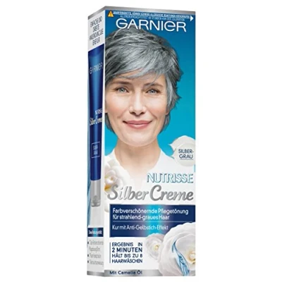 Image of Garnier Nutrisse Silver Cream Grey Pack of 6