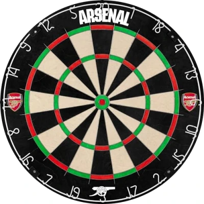 Image of Officially Licensed Arsenal Football Club Dartboard, Crest, (DB150)