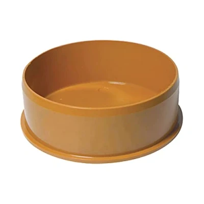 Image of Socket Plug 110mm Underground Drainage Pipe Fittings Bend Trap Gulley Grid Coupler
