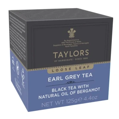 Image of Taylors of Harrogate Earl Grey Loose Leaf, 4.41 Ounce Tin