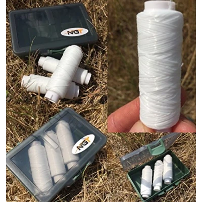 Image of Koike BAIT ELASTIC x 3 COMPLETE IN STORAGE TACKLE BOX SEA FISHING BAITS HOOKS