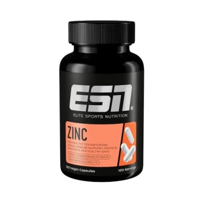 Image of ESN Zinc Capsules, 120 Vegan Servings, 0.21 lbs, Laboratory Tested, Made in Germany