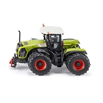 Image of siku 3271, Claas Xerion 5000 Tractor, 1:32, Metal/Plastic, Green, Ackermann steering and hitches