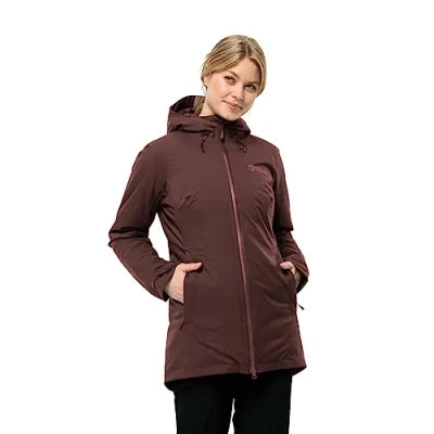 Image of Jack Wolfskin Women&#039;s Stirnberg Ins JKT W Jacket, Dark Maroon, XS