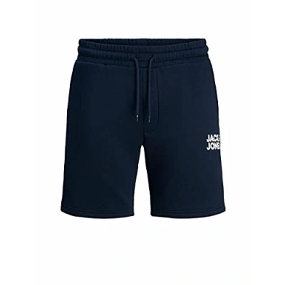 Image of JACK &amp; JONES Men&#039;s JJINEWSOFT Sweat Shorts GMS, Navy Blazer, XXL