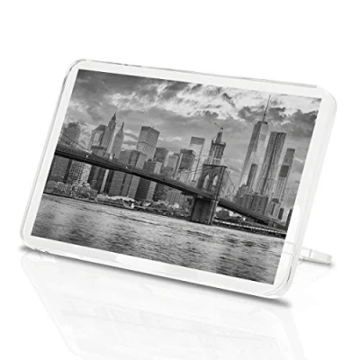 Image of 1 x Fridge Magnet New York Sunset Brooklyn Bridge #37780