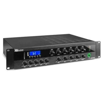 Image of Power Dynamics PDW360MP3 PA Mixer Amplifier with Bluetooth 6 Zone Multi Room Background Music System 360W/100V