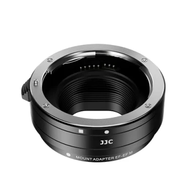 Image of JJC EF EOS M Lens Mount Adapter for Canon EF/EF S onto Camera M2 M3 M5 M6 Mark II M10 M50 M100 Electronic Communication Supported