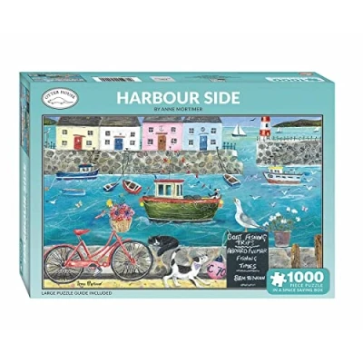 Image of Harbour Side 1000 Piece Jigsaw