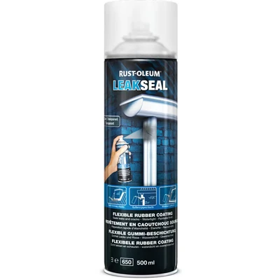 Image of RUST OLEUM 3410 Leak seal, Quickly Seals Leaks And Cracks, Transparent