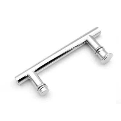 Image of Stainless Steel 304 Shower Round Glass Door Handle 145mm Hole to Center, 1PC Suitable for Enclosure, Room Cabinet. (1)