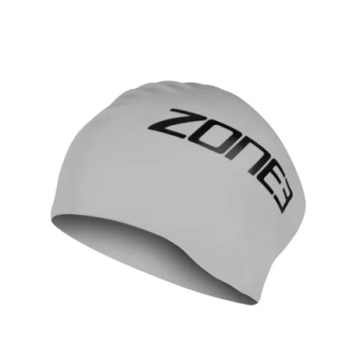 Image of ZONE3 Large Silicone Swim Cap Designed For Long Hair, Anti tear, Comfortable, 48g